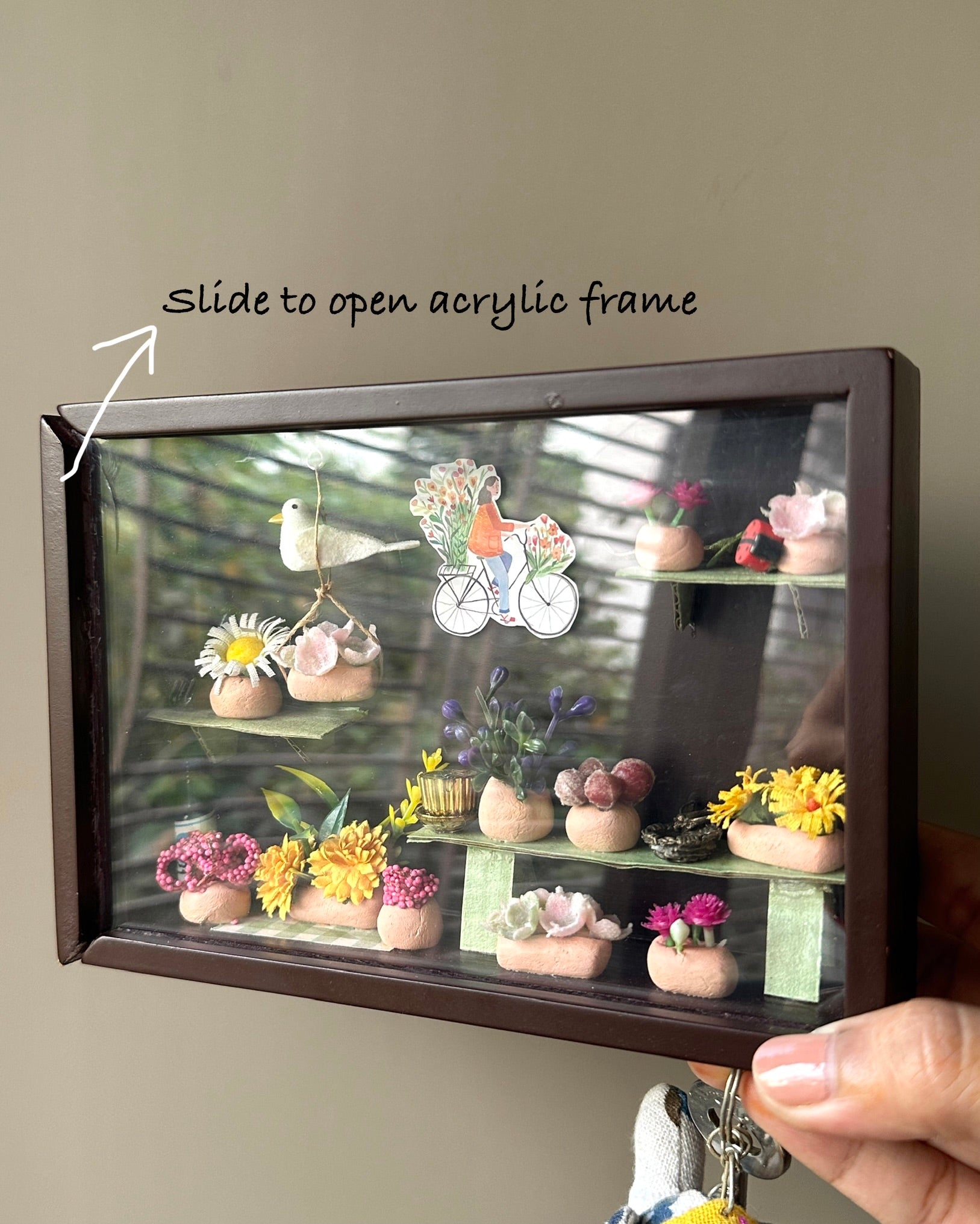 Nursery Key Holder / Desk Decor