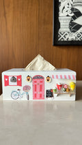 Ice Cream Parlor Tissue Box