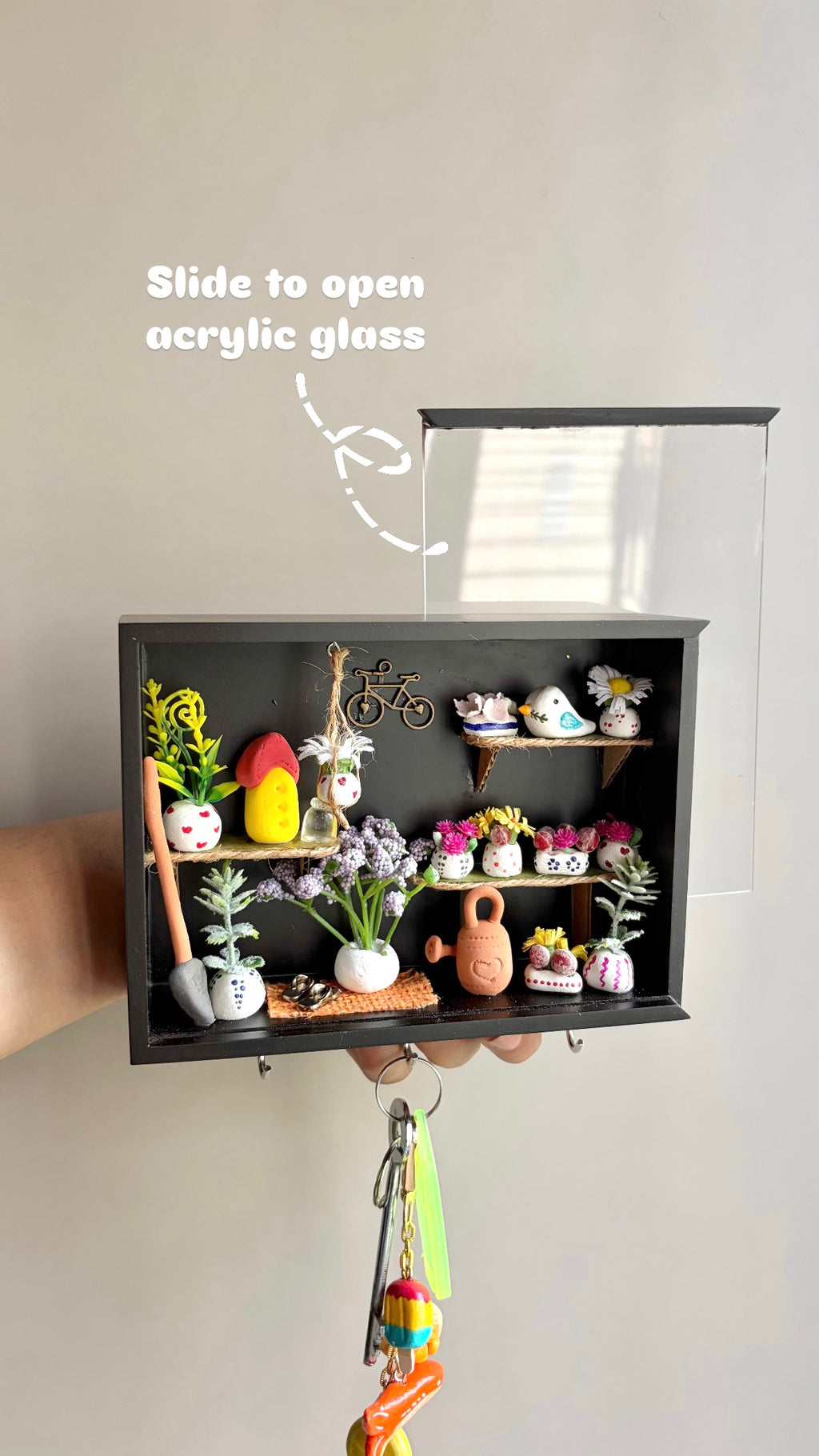 Nursery Key Holder / Desk Decor