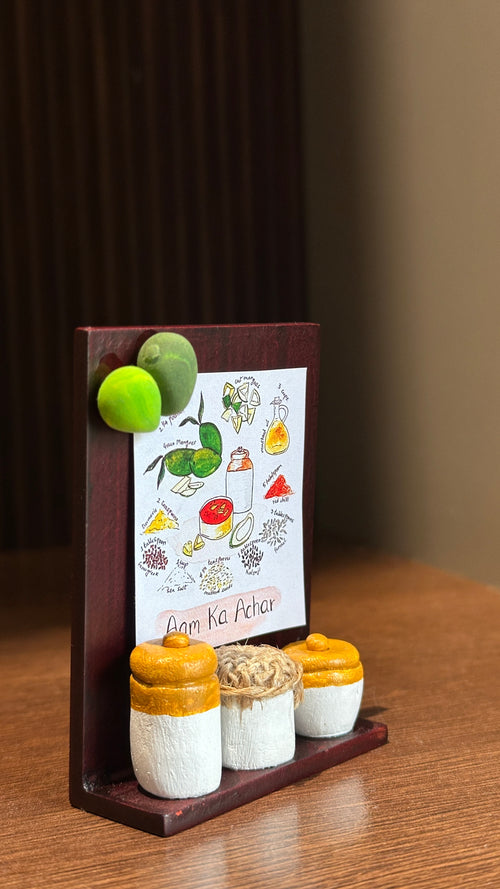 Aam ka aachar fridge magent