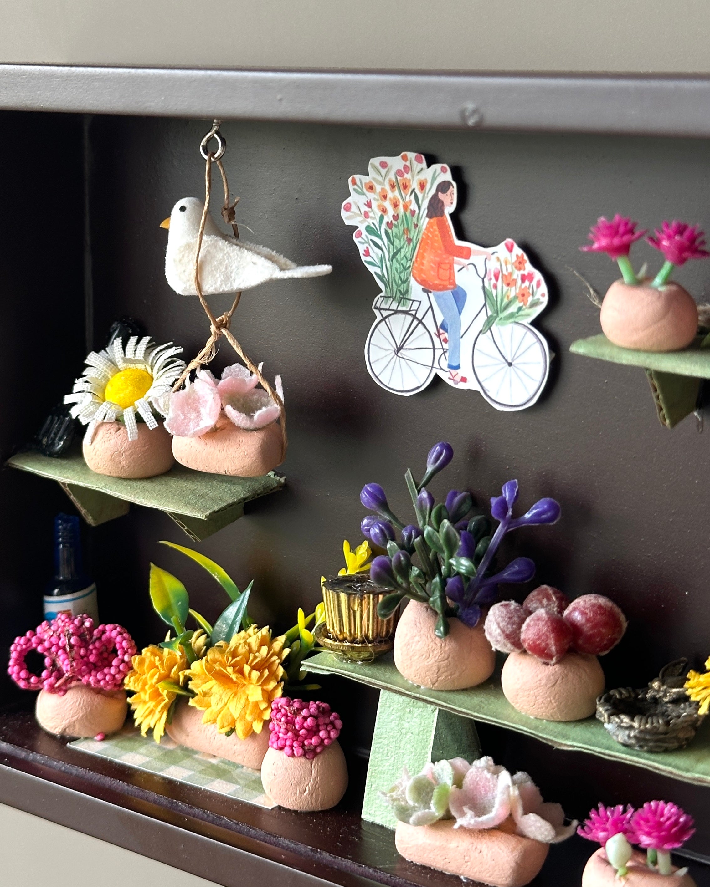 Nursery Key Holder / Desk Decor