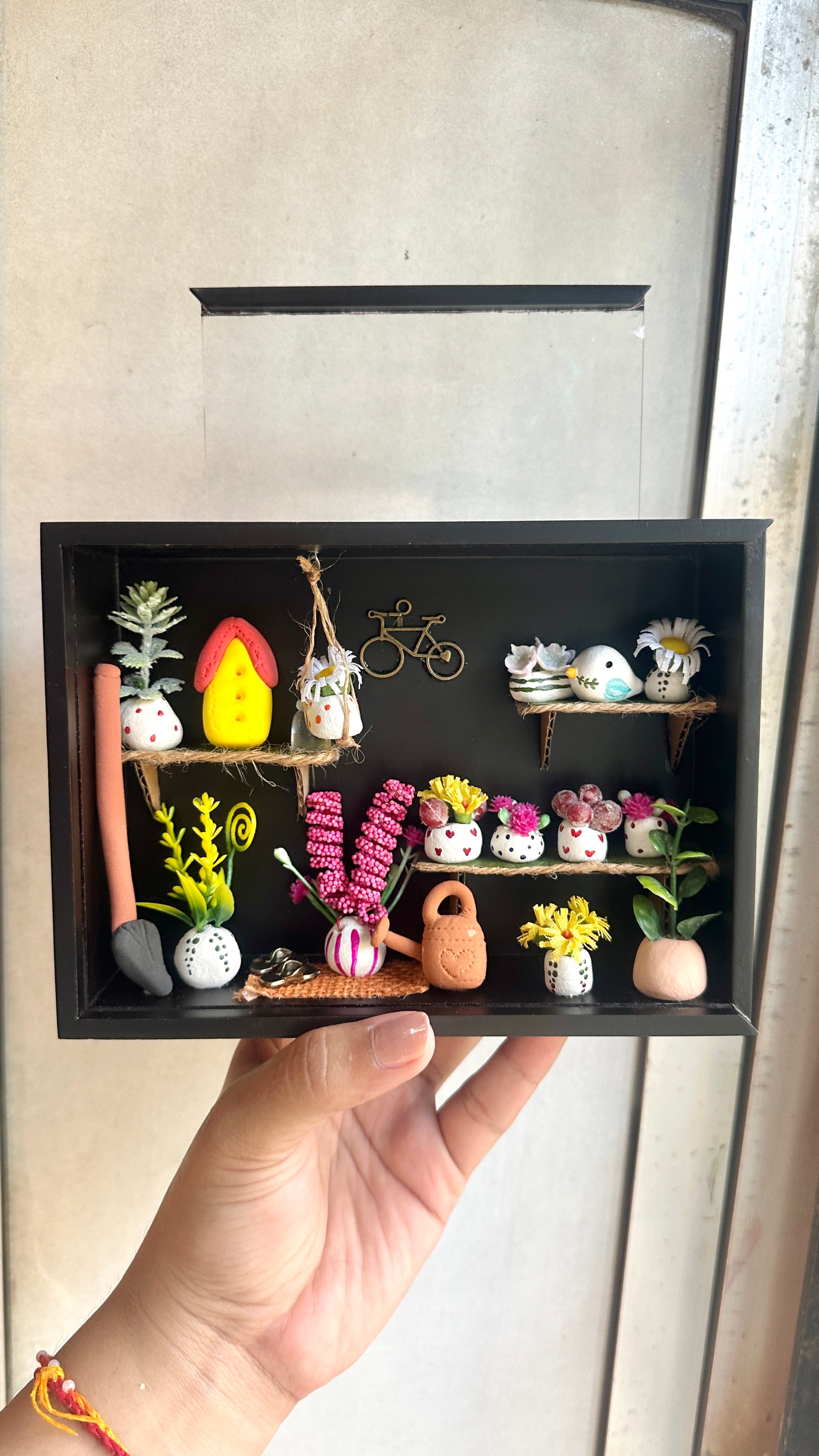 Nursery Key Holder / Desk Decor