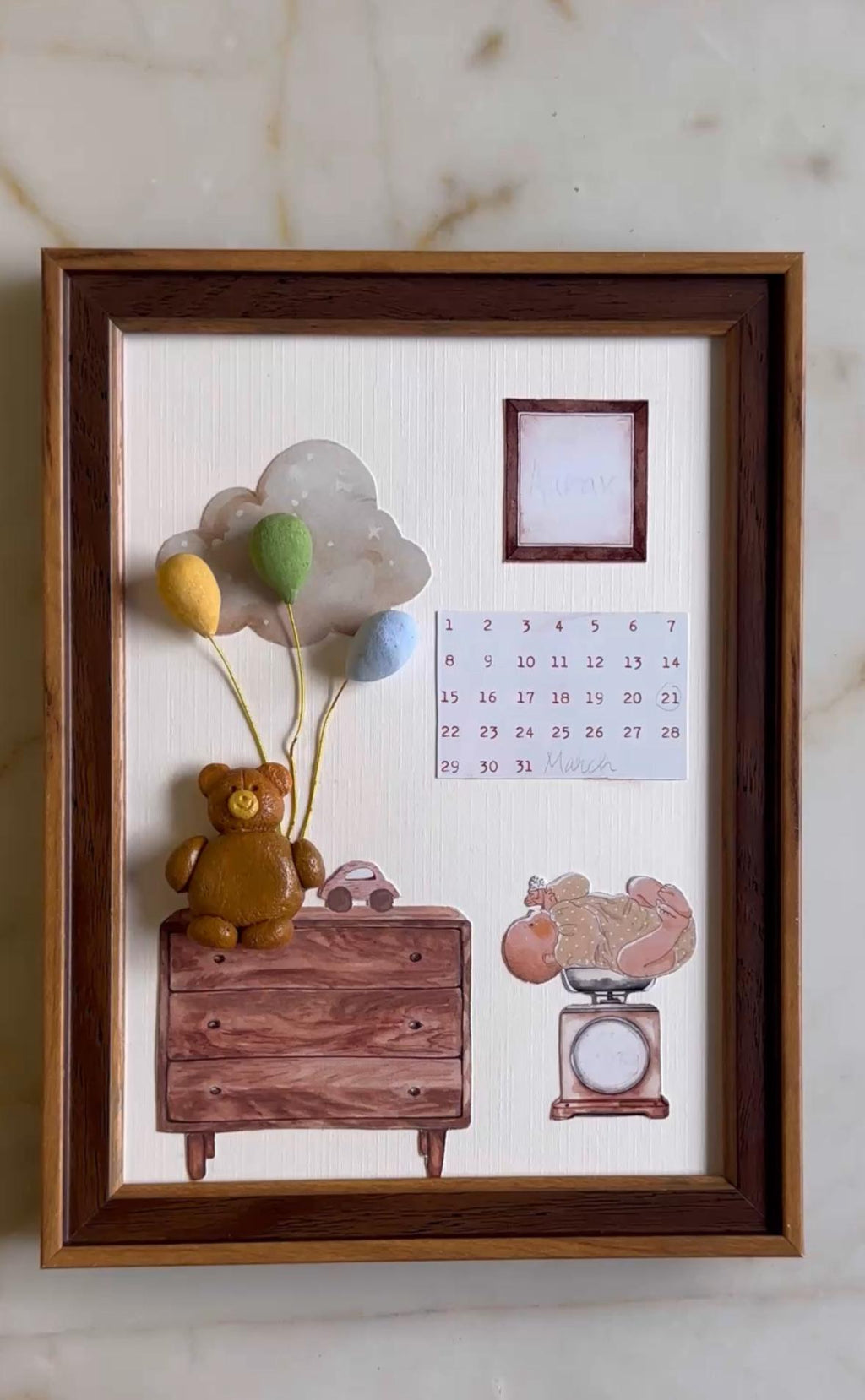 Baby Milestone Frame