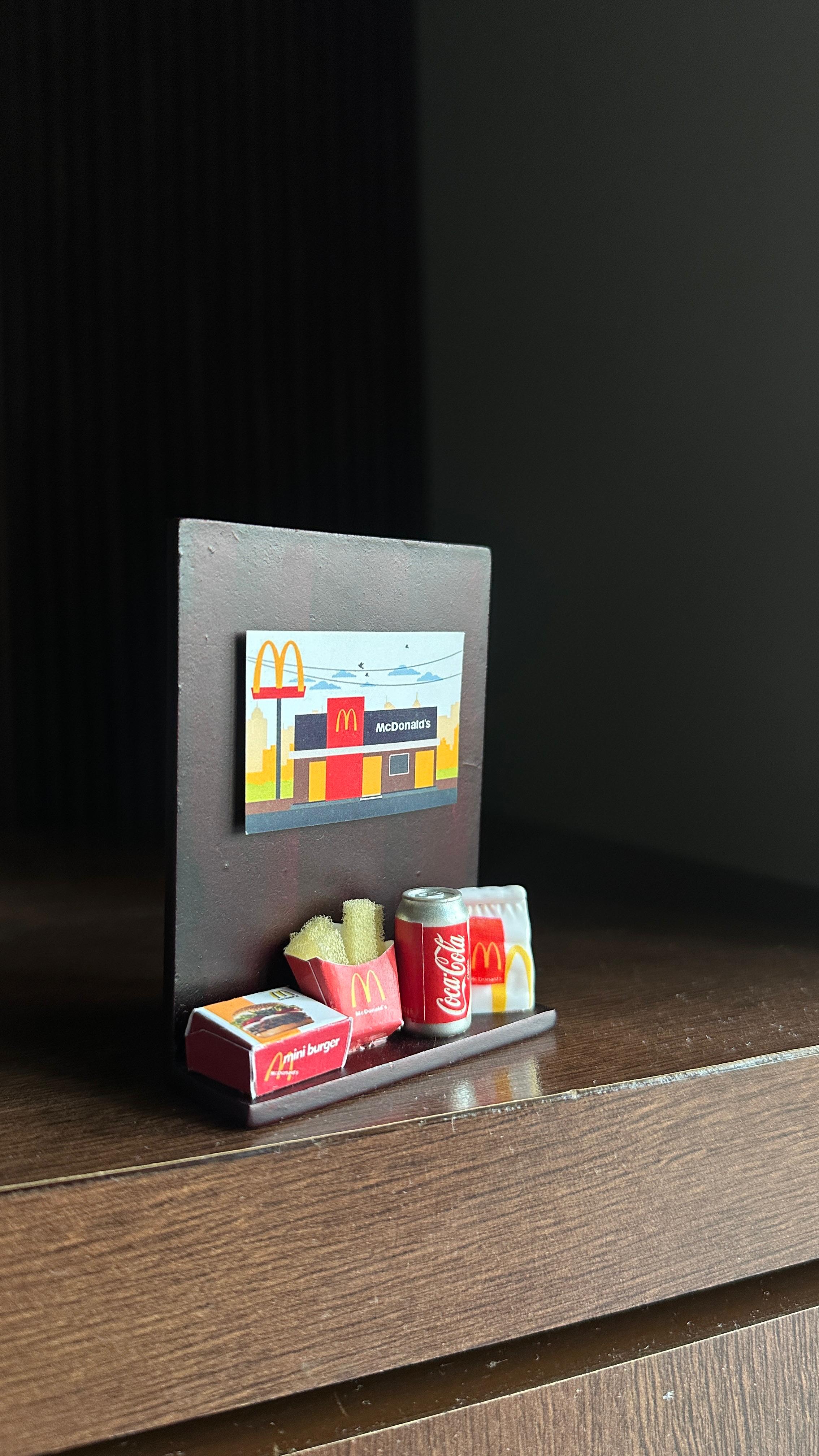 Burger Fridge Magnet